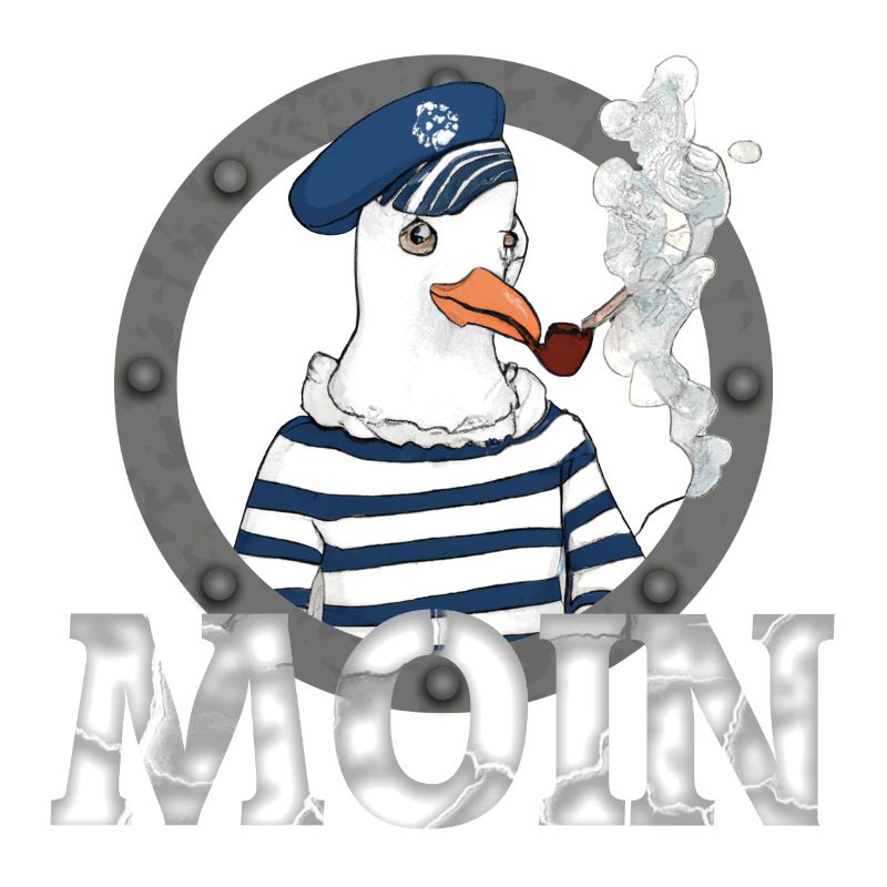 Moin Möwe T-Shirt