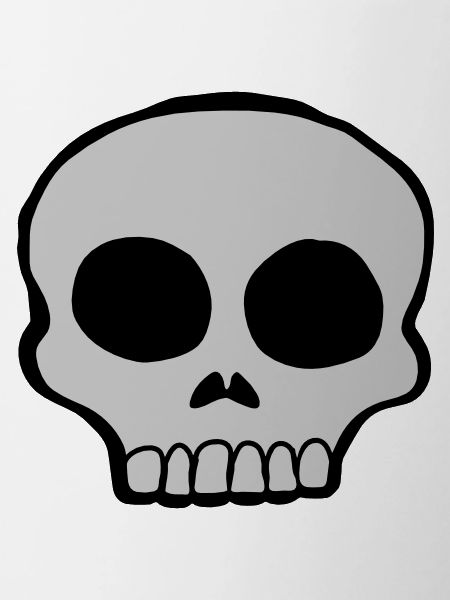 Skull skeleton cool design