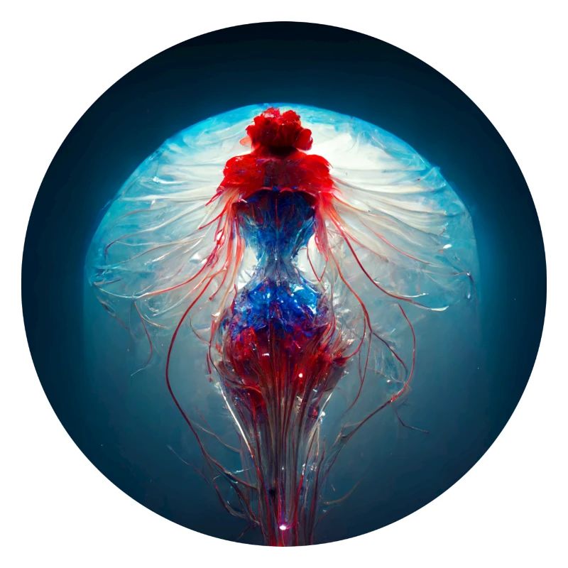 Méduses dans l’océan