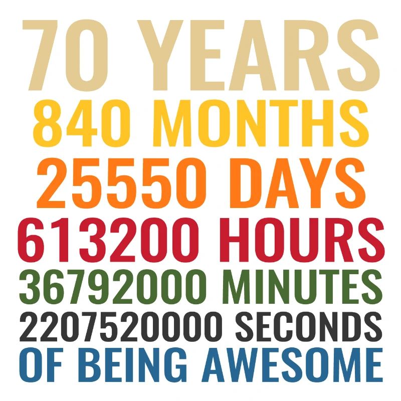 70 ans
