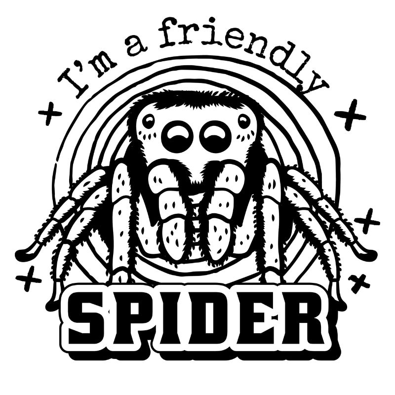 I'm a friendly Spider - freundliche Spinne