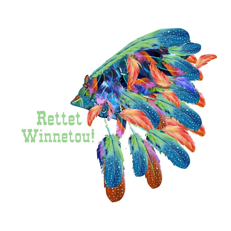 sauve winnetou,winnetou,indien,chef