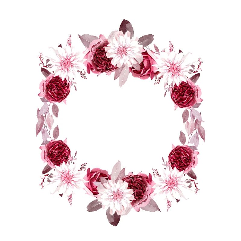Personalized flower crown