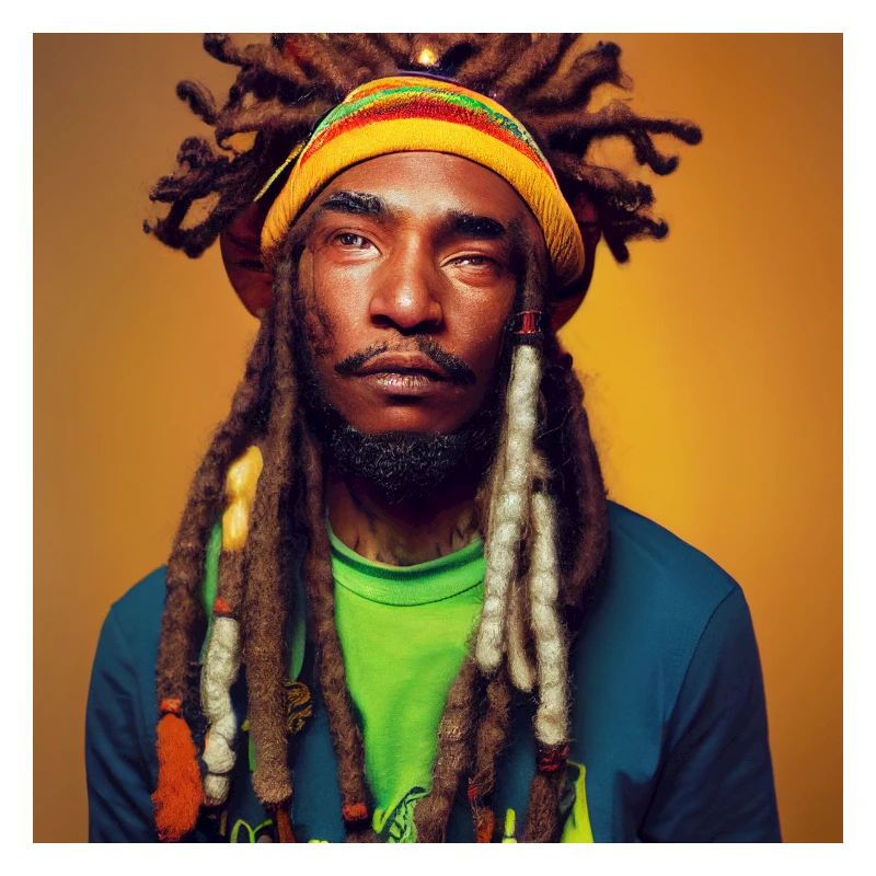 Portrait rastafari