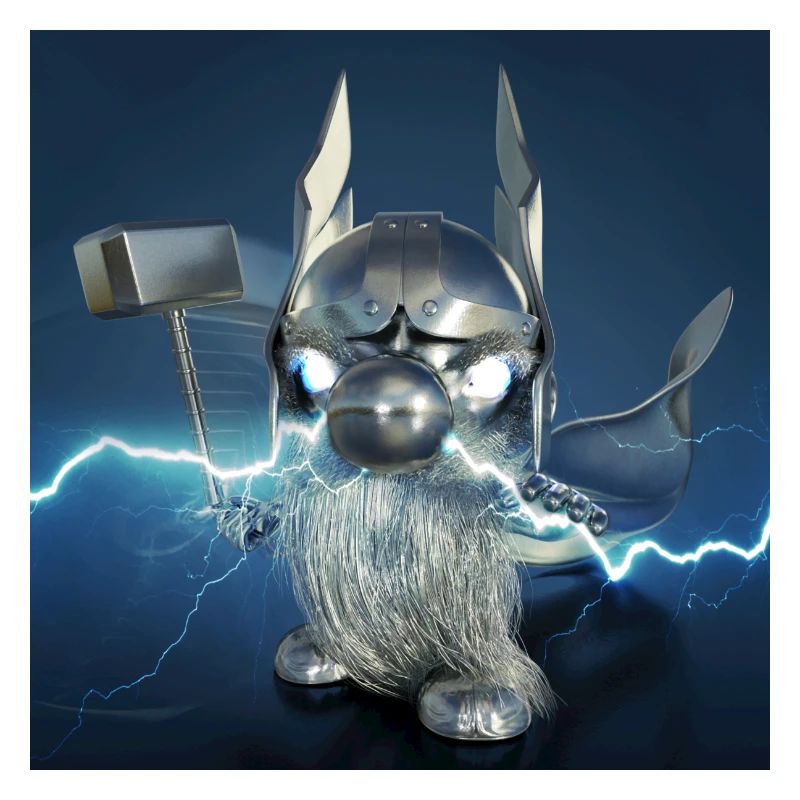 XList Silver Thor Viking God Sonderedition