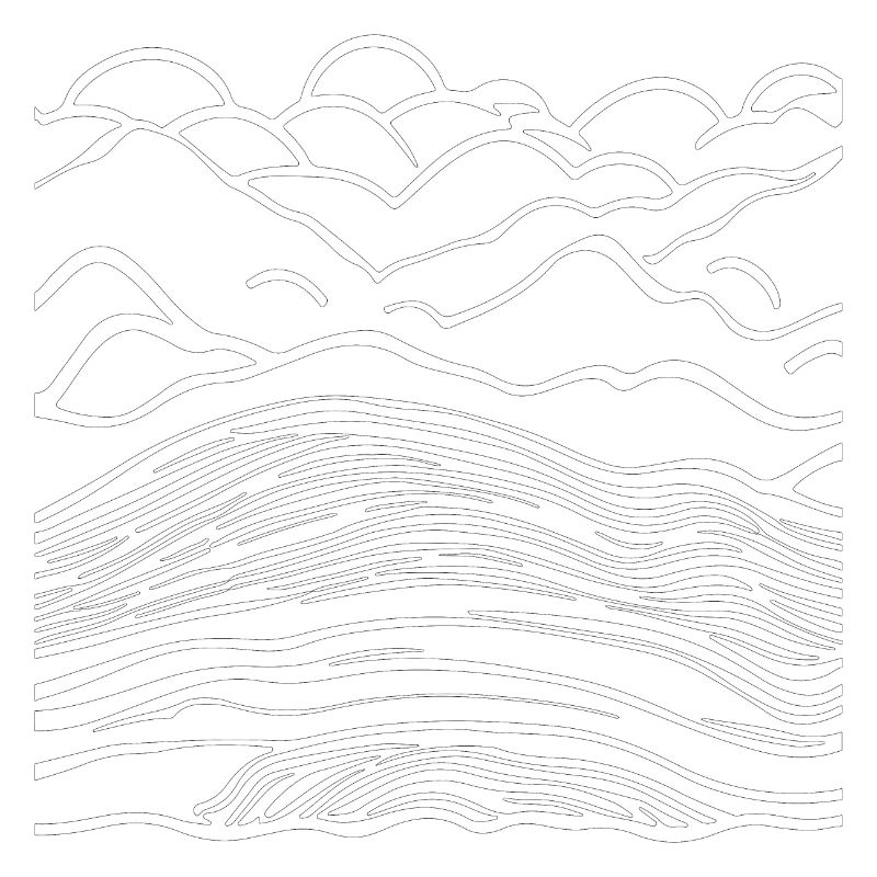 Lines Landscape Abstract