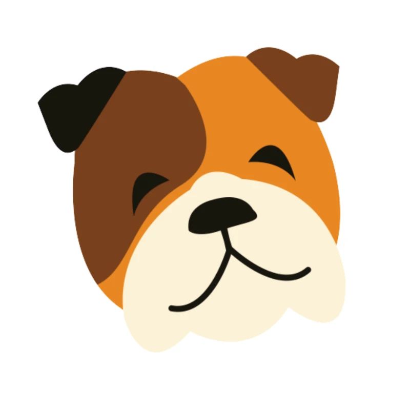 Chien espiègle