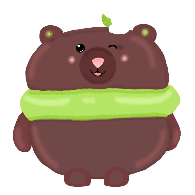 Macaroon Bear