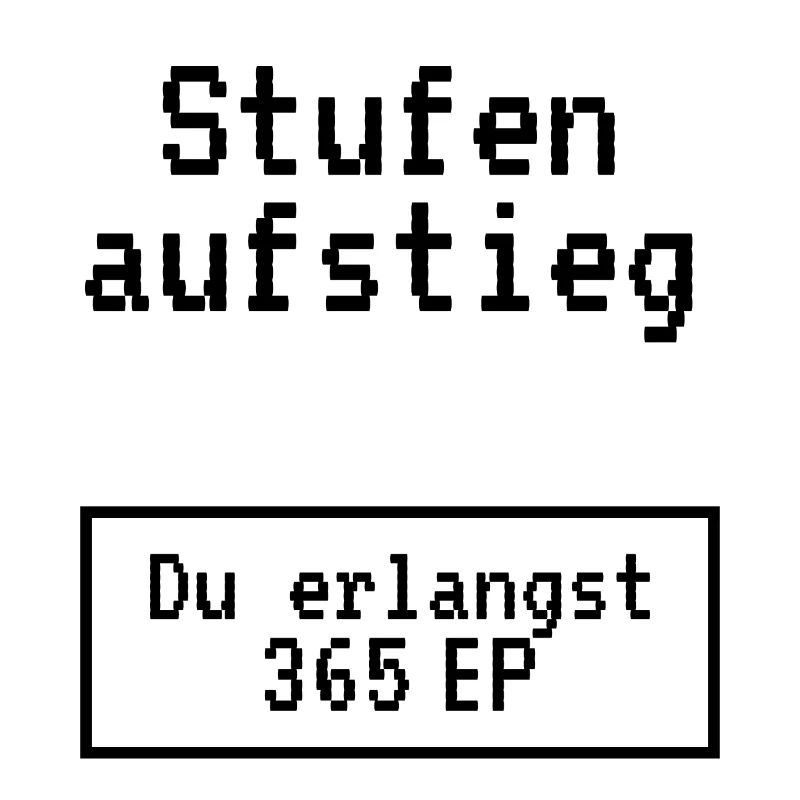Stufenaufstieg Geburtstagsgeschenk