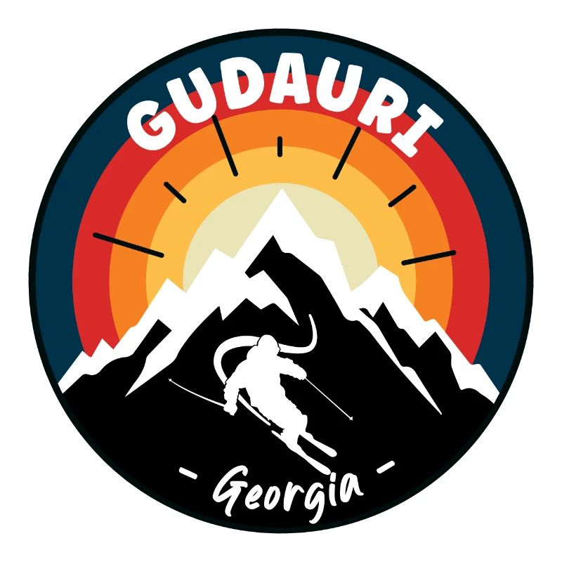 Station de ski Gudauri Georgia Vintage