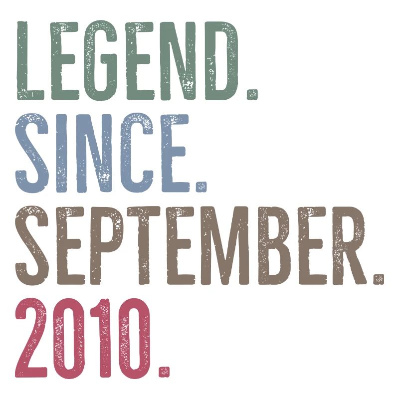 Legend Since September 2010