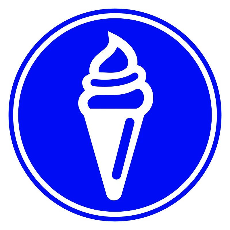 Icône d’icône de glace