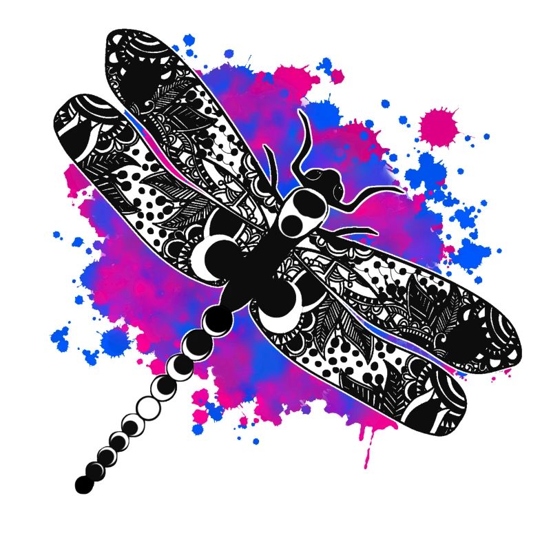 Dragonfly Aquarelle