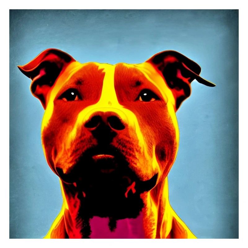 Chien amical heureux