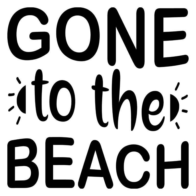 Gone to the Beach