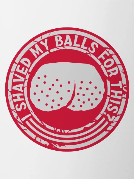 I shaved my balls