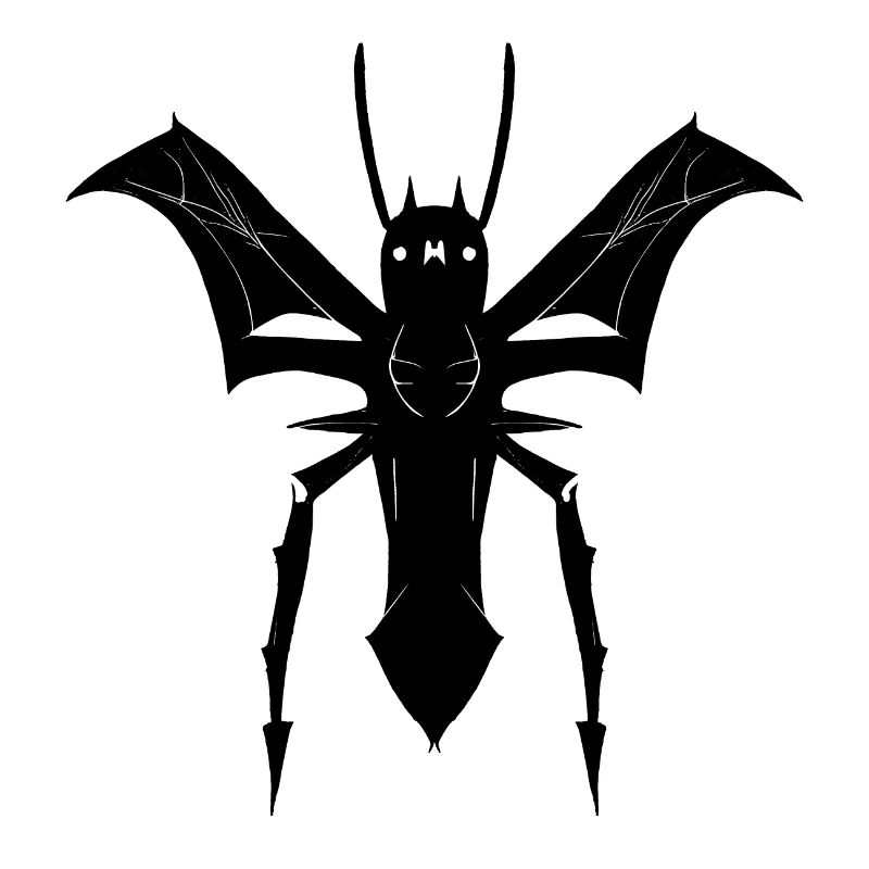 Fliegende Spinne