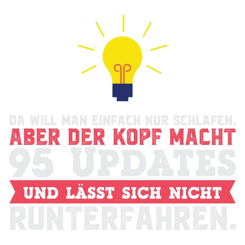 Der Kopf macht 95 Updates und lässt sich runterfah