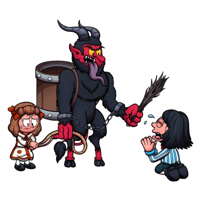 Krampus punit les enfants