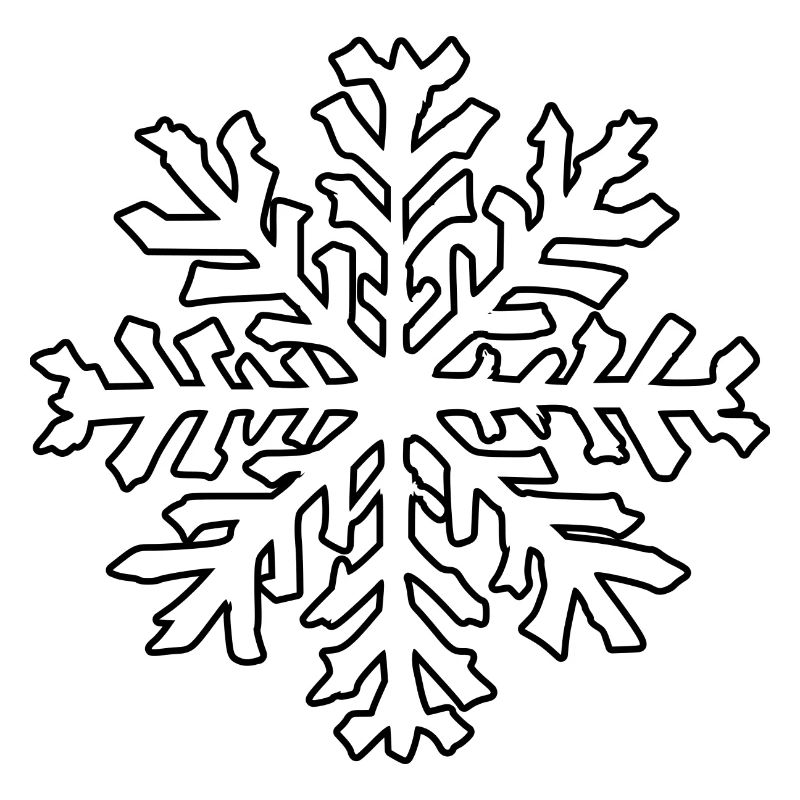 Snowflake Snow Winter Christmas Cold 05