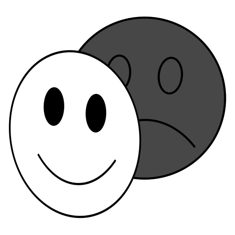 Masque heureux de la dépression