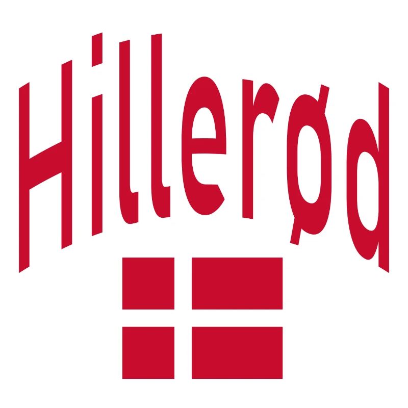 Drapeau de Hillerød Danemark
