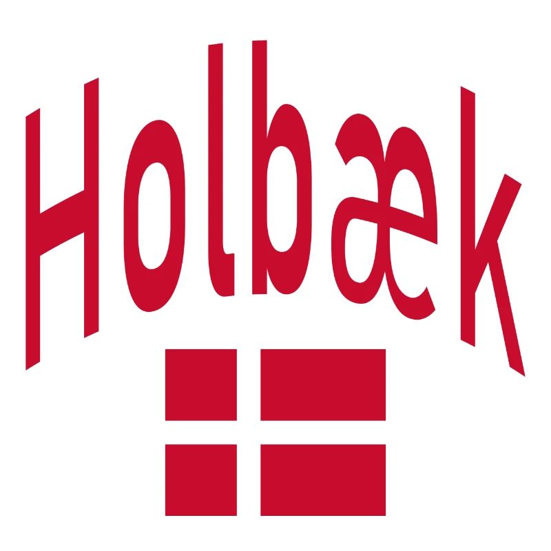Drapeau du Danemark de Holbæk