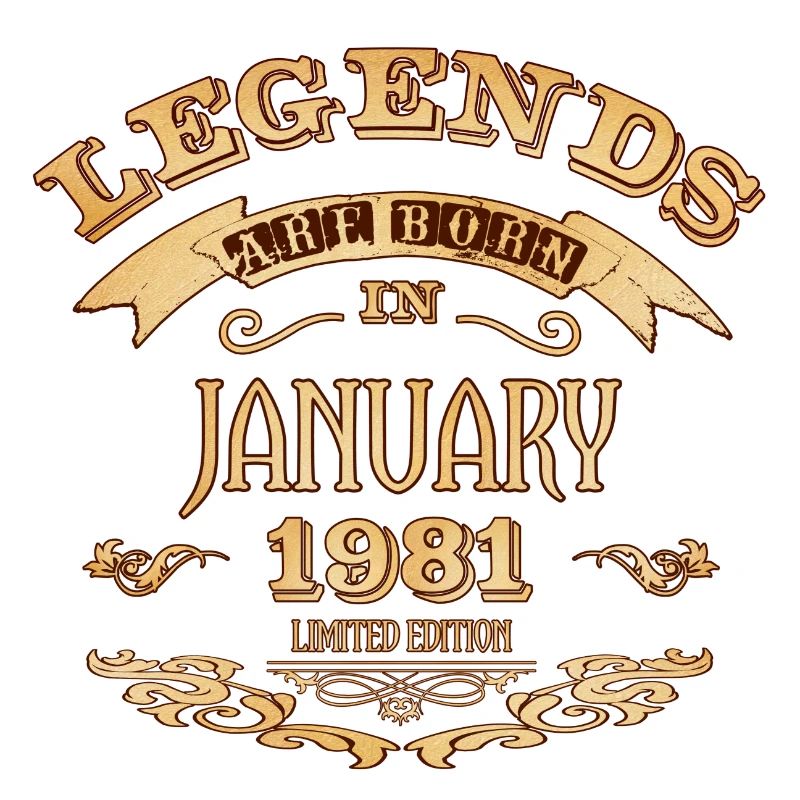Legenden werden im Januar 1981 geboren