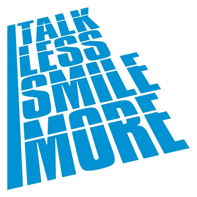 parler moins sourire plus