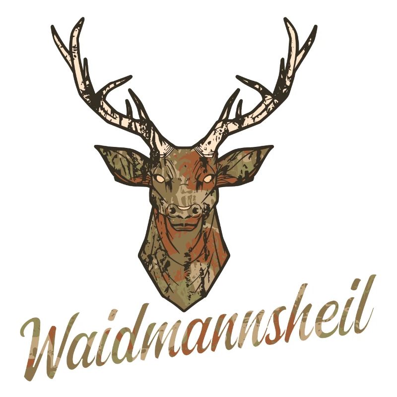 Waidmannsheil Jäger Jägerin Jägergruß Hirsch Wald