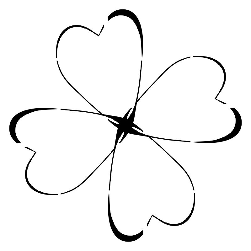 Vierblättriges Kleeblatt