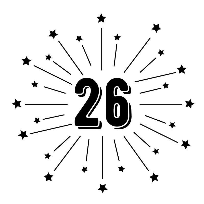 26th Starred Anniversary - 26th Anniversary Gift