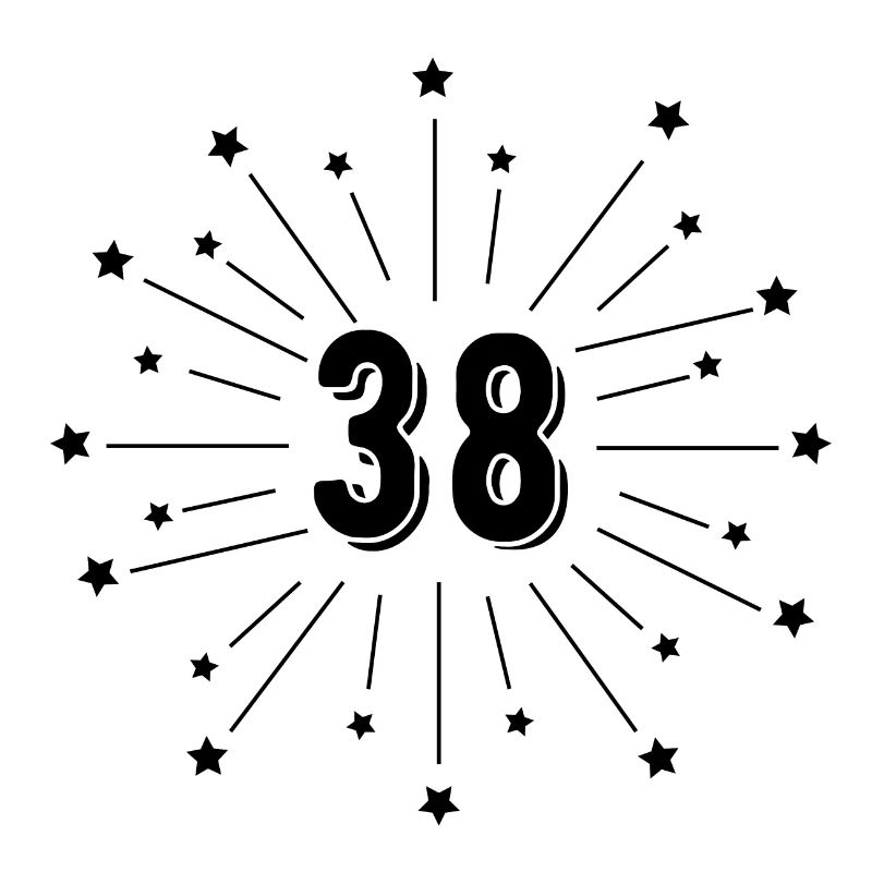 38th Starred Anniversary - 38th Anniversary Gift