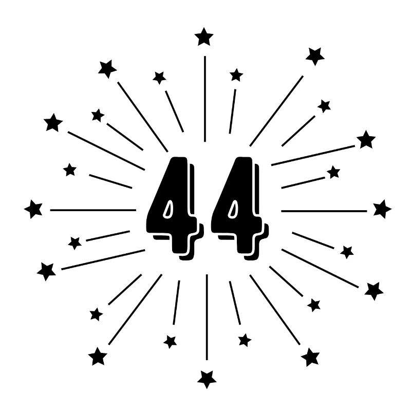 44th Star-Spangled Anniversary - 44th Anniversary Gift