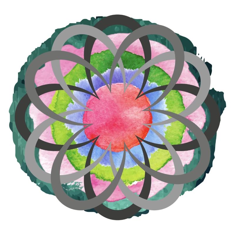 Color Bloom Mandala – Ruhe trifft Farbe