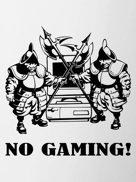 Wache no gaming!