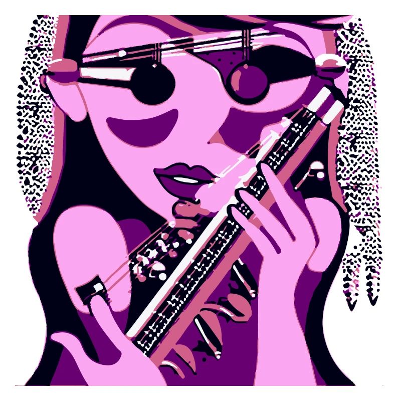 Musik-Mädchen