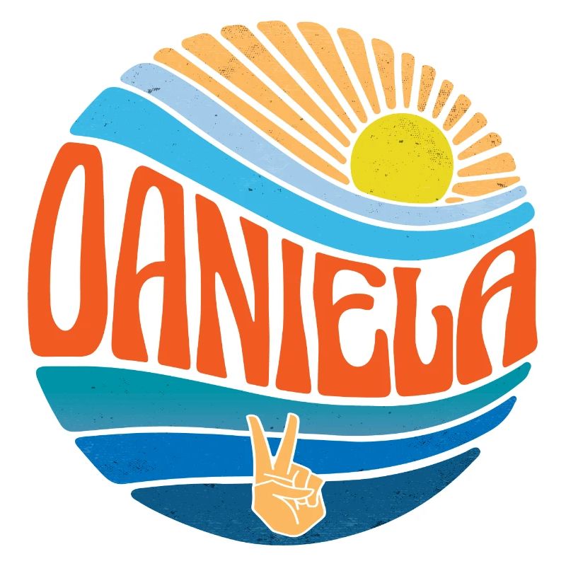 Daniela Hemd Vintage Sunset Daniela Groovy Krawatte