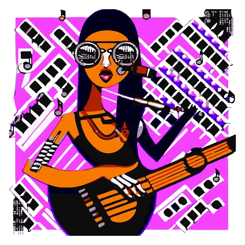 Musik Mädchen