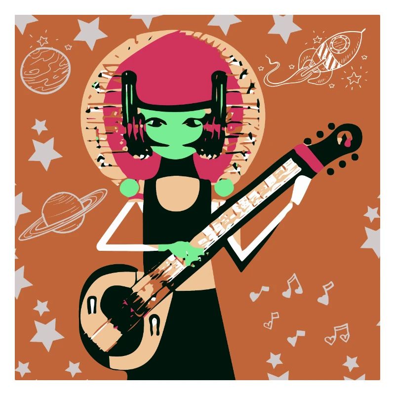 Fille de la musique