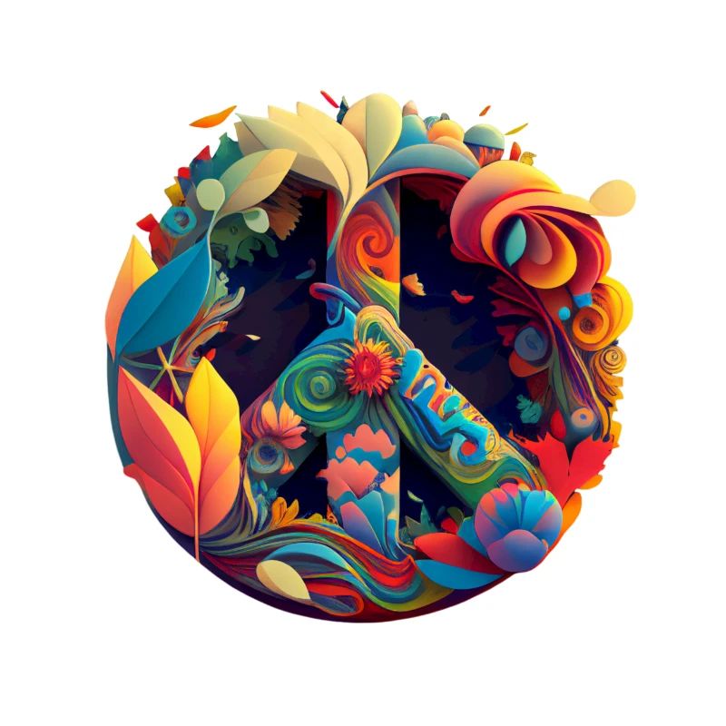 Paix colorée