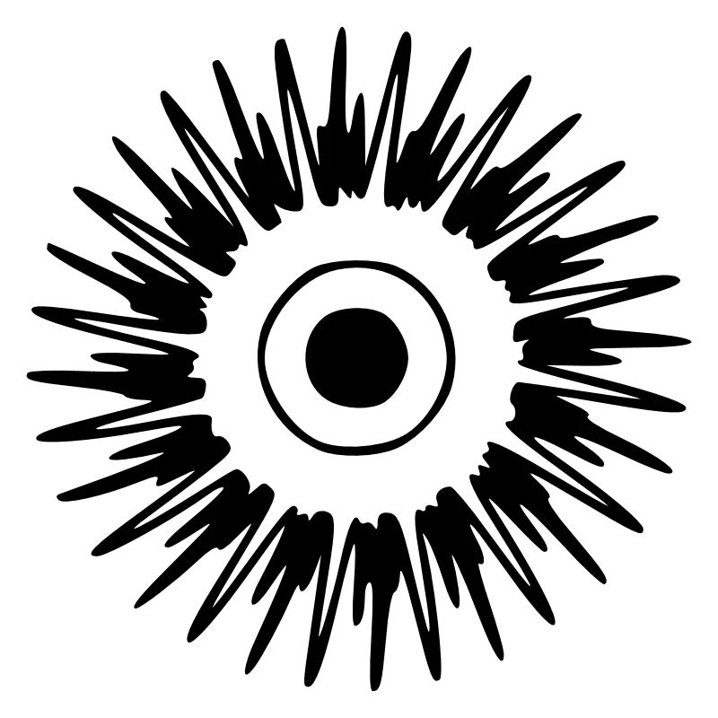 Flower drawing nature sketch black