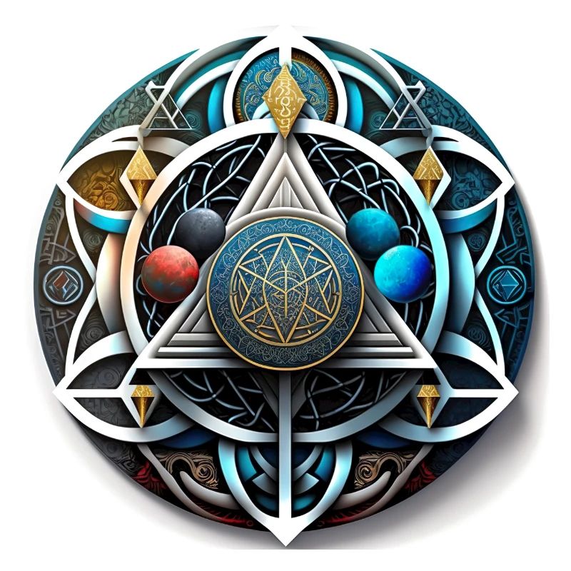 Planetary mystical circle