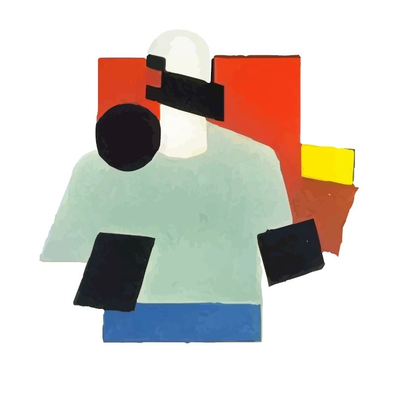 Réalité virtuelle - Style Suprématisme - AI Art