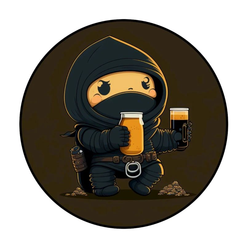 A friendly Ninja with beer v3