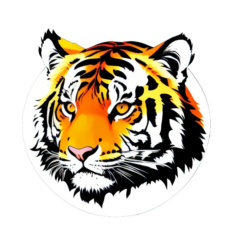 Comic Tiger Mignon Drôle Cool Dessin animé 19