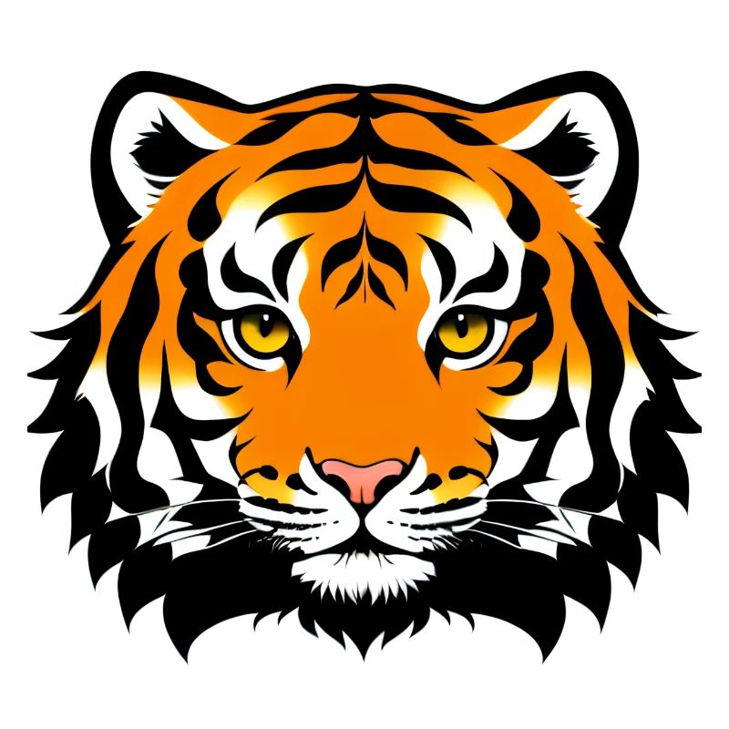 Comic Tiger Mignon Drôle Cool Dessin animé 23