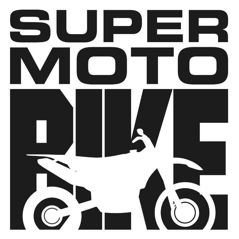 SUPER MOTO vélo noir