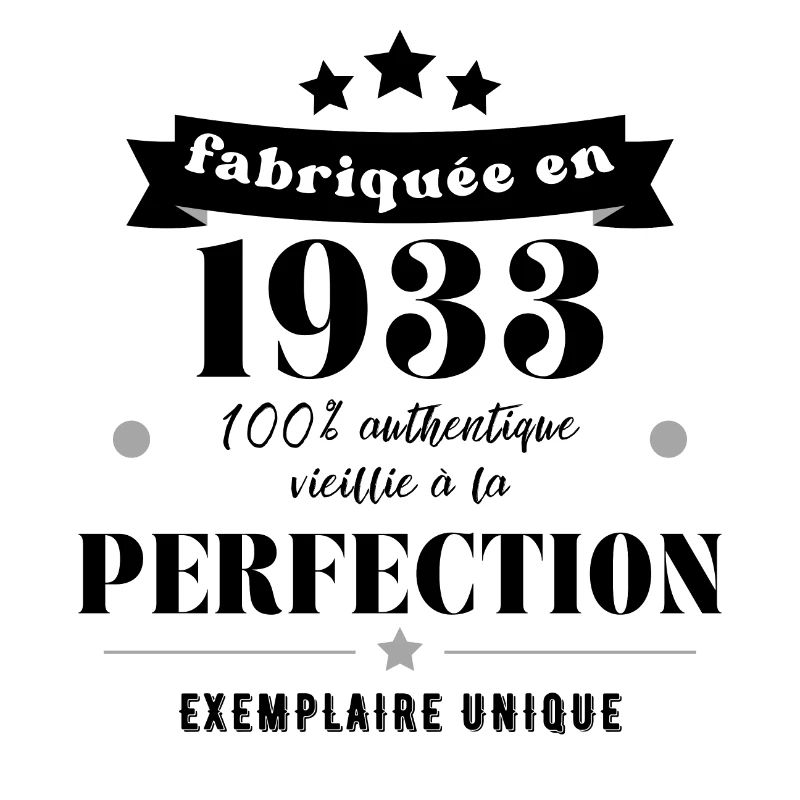 fabriquée en 1933