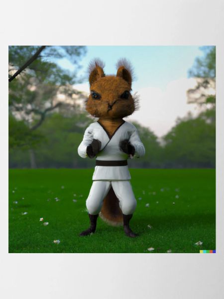 Karate Hörnchen